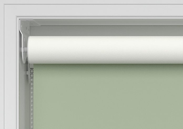 Rimini (Blackout), Mint & Optima Chiffon - Double Roller Blind - Image 9